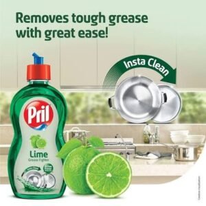 PRIL LIME DISHWASH LIQUID 225ML