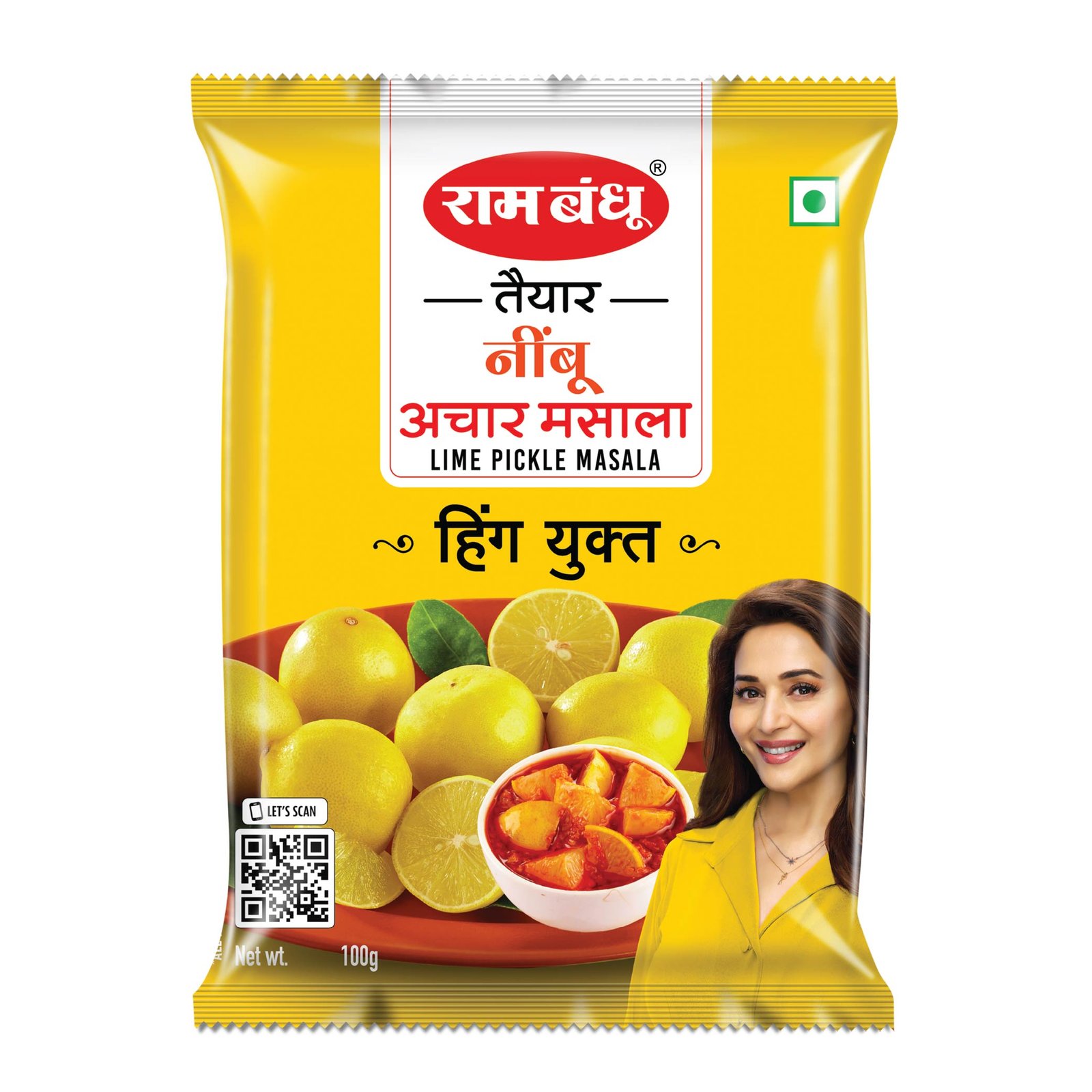 RAM BANDHU LIME PICKLE MASALA 100G