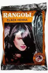 RANGOLI BLACK HEENA 40G