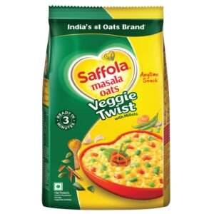 SAFFOLA VEGGIE TWIST MASALA OATS 500GM