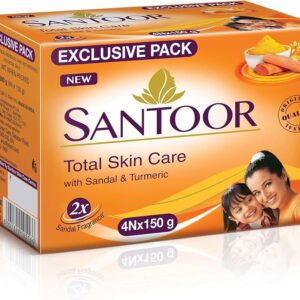 SANTOOR 150GM-4PC