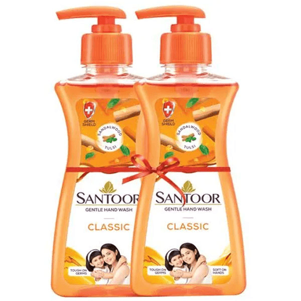 SANTOOR CLASSIC HAND WASH 400ML