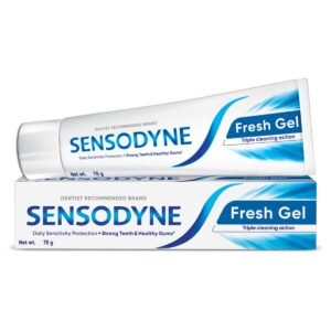 SENSODYNE FRESH GEL TRIPE CLEANING TOOTHPASTE 75G