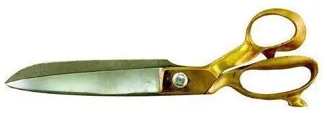 SHEEL BRASS SCISSORS NO8
