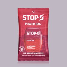 STOP-Q STOPS ODOUR POWER BAG AMBER ROSE 10G