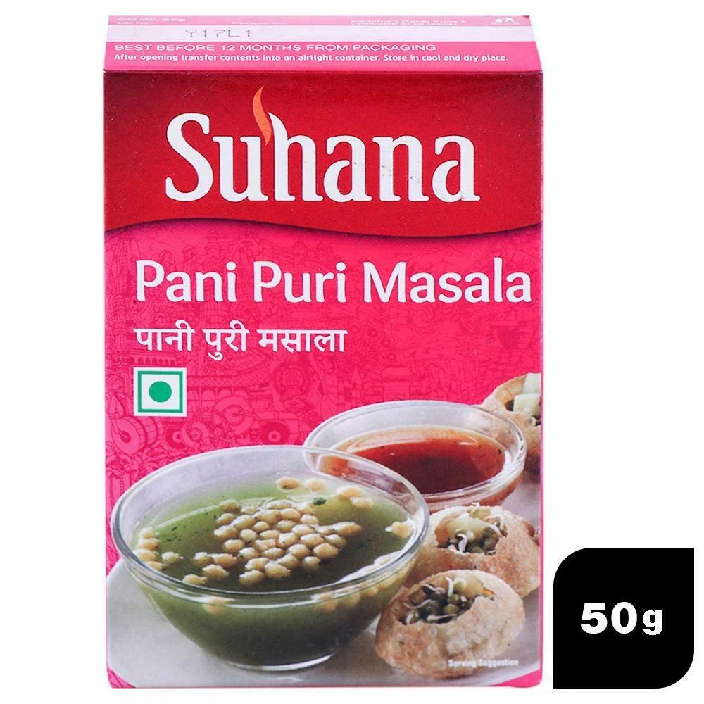 SUHANA PANIPURI MASALA 50GM