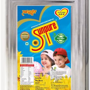 SUNPURE SUNFLOWER OIL 15L