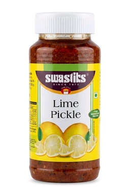 SWASTIKS LIME PICKLE 500G