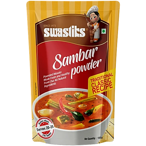 SWASTIKS SAMBAR POWDER 100G