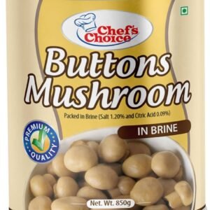 TASTY MUSHROOM BUTTONS IN BRIN