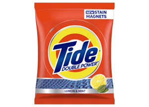 TIDE DOUBLE POWDER LEMON & MIN