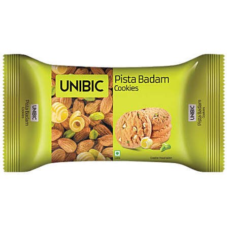 UNBIC PISTA BADAM COOKIES BISCUITS 67.5G