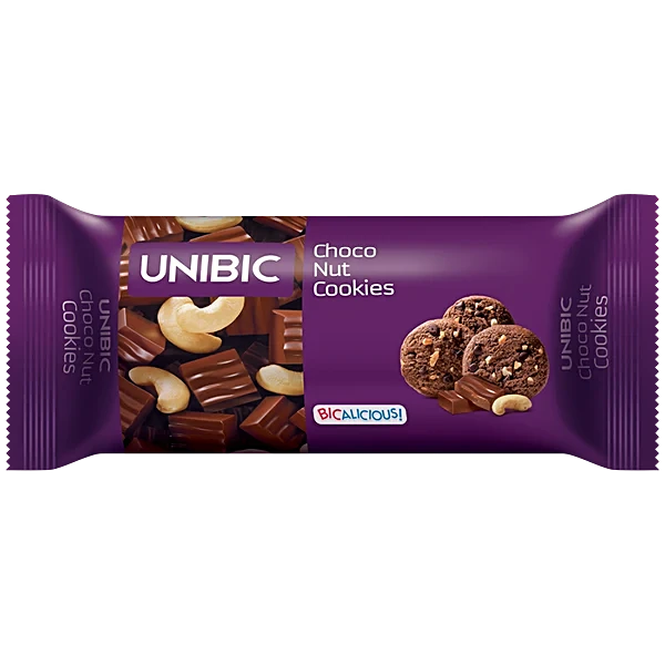 UNIBIC CHOCO NUT COOKIES BISCUITS 67.5G