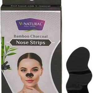 V-NATURAL BAMBOO CHARCOAL NOSE 3 STRIPS