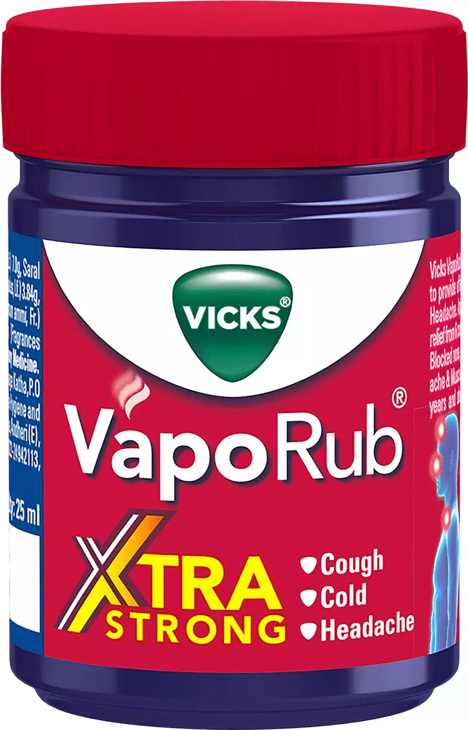 VAPORUB XTRA STRONG 25ML