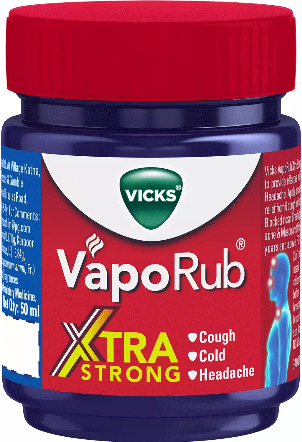 VAPORUB XTRA STRONG 50ML