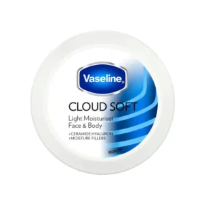 VASELINE CLOUD SOFT LIGHT MOISTURISER FACE AND BODY 25ML