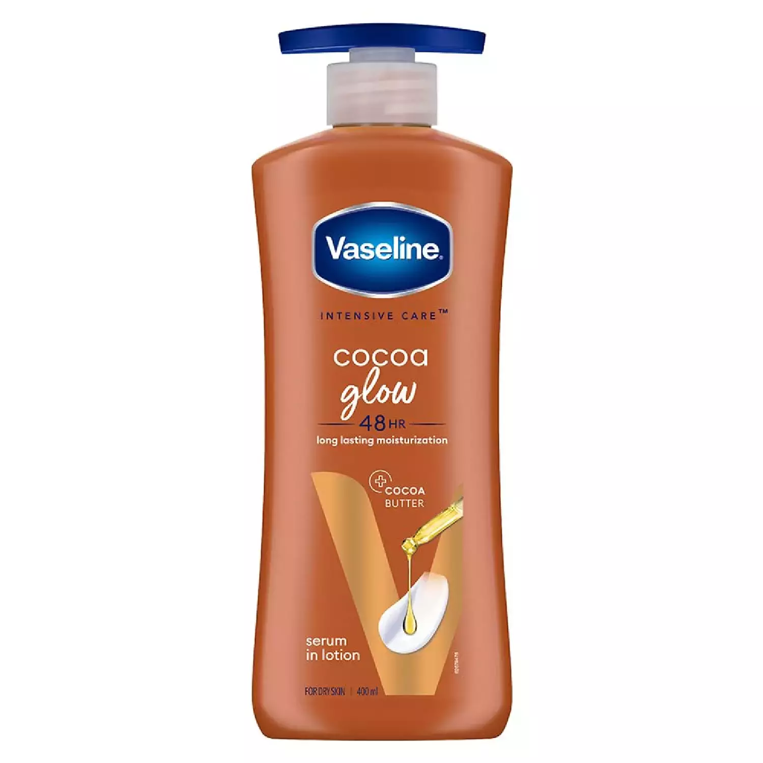 VASELINE COCOA GLOW LOTION 400ML