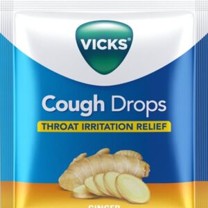 VICKS COUGN DROPS GINGER