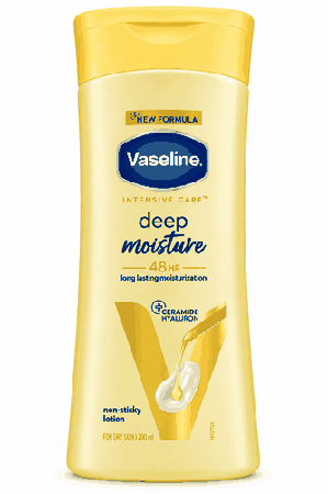 VASELINE DEEP MOISTURE LOTION 200M