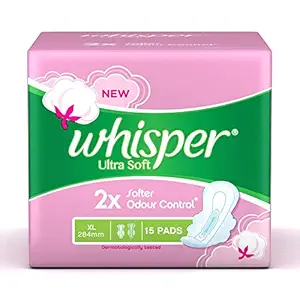 WHISPER 2X SOFTER XLWING 15PAD