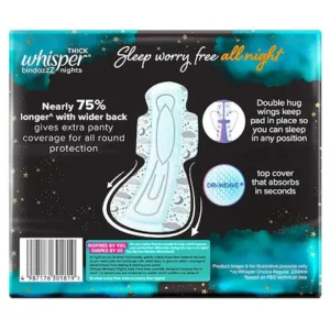 WHISPER BINDAZ 20PADS