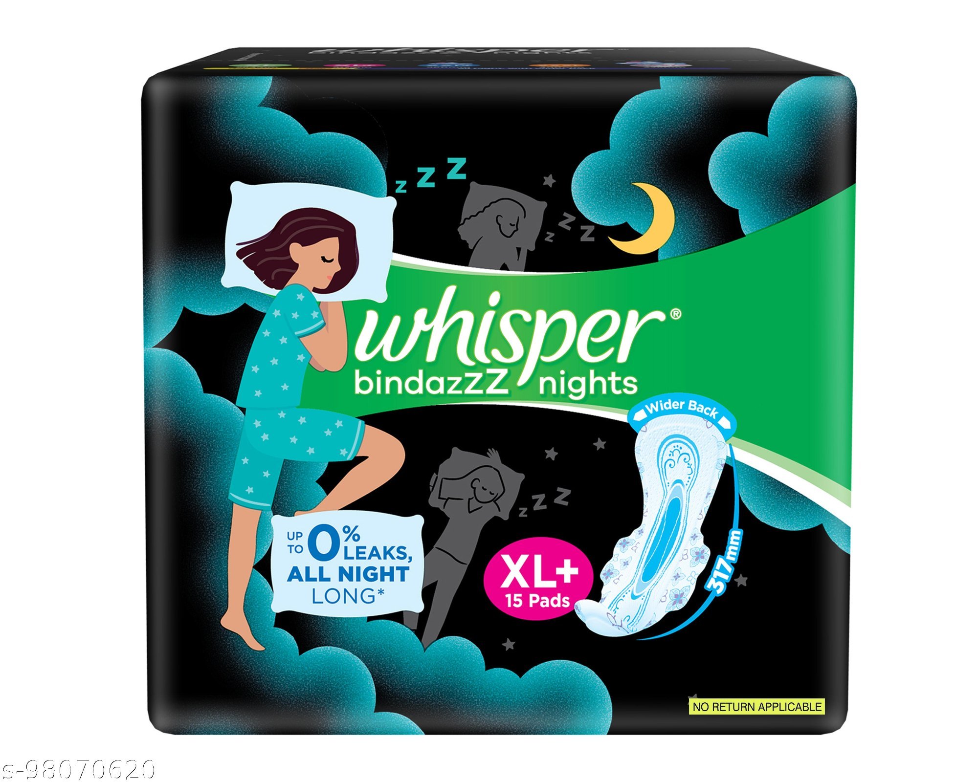 WHISPER BINDAZZ NIGHT XL 15