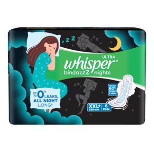 WHISPER BINDAZZ NIGHTS NEW