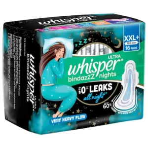 WHISPER BINDAZZZNIGHTS XXL+16P
