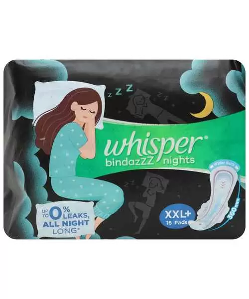 WHISPER BINDAZZZZ XXL+