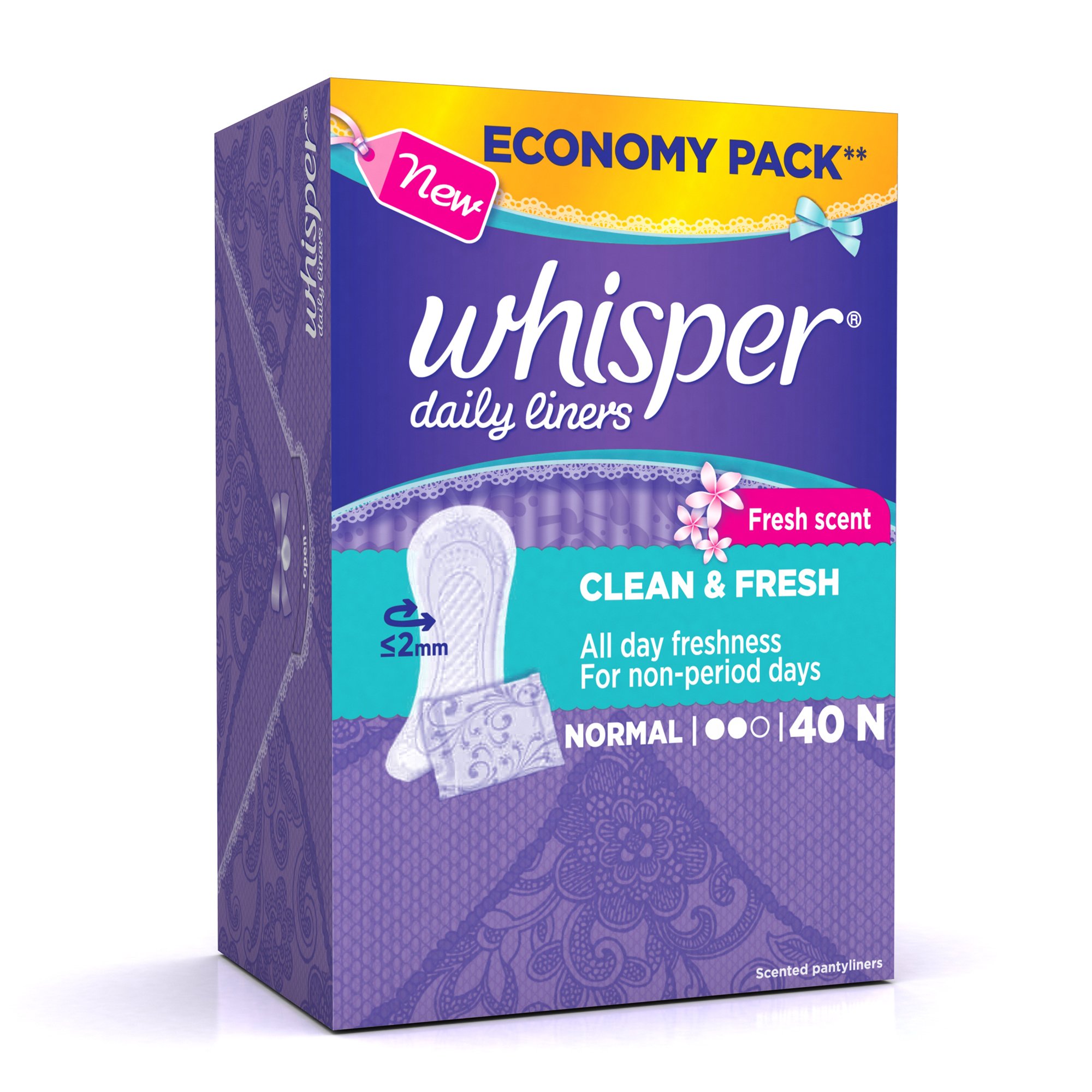WHISPER CLEAN&FRESH 40N