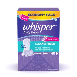 WHISPER DAILY EINERS 40N