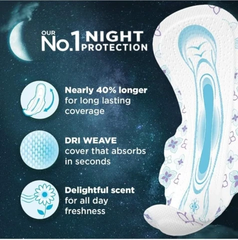 WHISPER ULTRA NIGHTS BLACK
