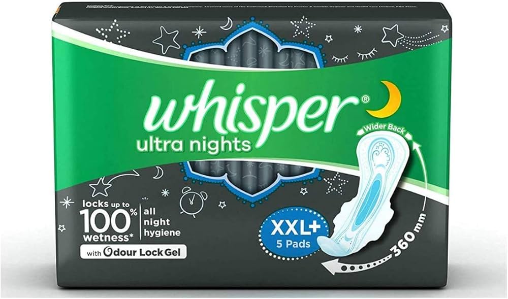 WHISPER ULTRA NIGHTS XXL 5PADS