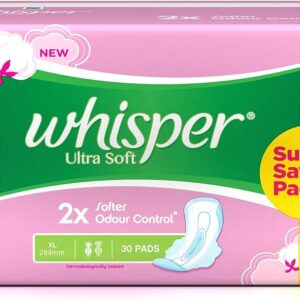 WHISPER ULTRA SOFT 30 PADS