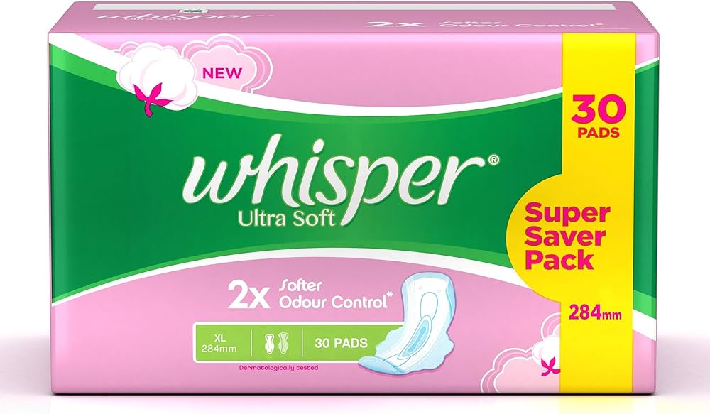 WHISPER ULTRA SOFT 30 PADS
