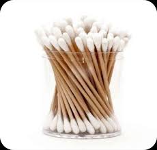 WOODEN SWAB COTTON BUD