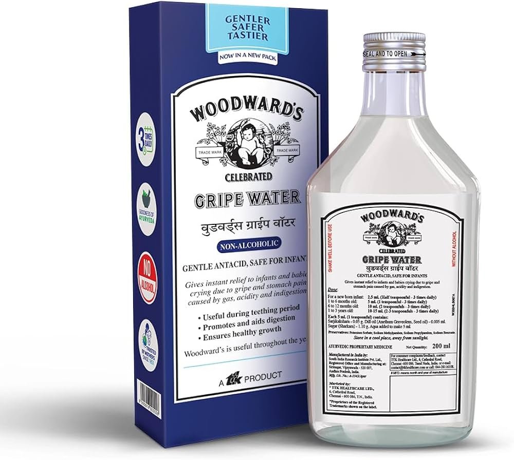 WOODWARDS CELEBRATED GRIPE WATER 200ML