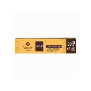 YARDLEY GOLD EXTRA MOISTURISING LATHER SHAVING CREAM 91G