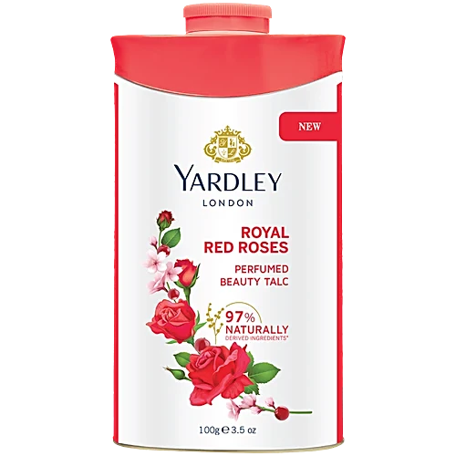 YARDLEY ROYAL RED ROSES POWDER 100G