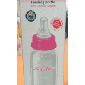 AUTO FLOW SMART FEEDING BOTTLE WITH SILICONE NIPPLE 1N
