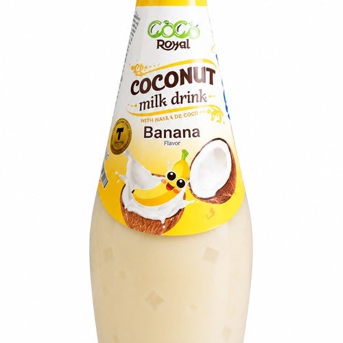 COCO ROYAL COCONUT MILK DRINK WITH BANANA 290ML