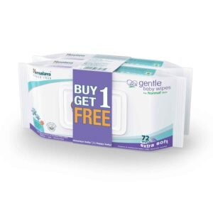 HIMALAY GENTLE BABY WIPES FOR NORMAL SKIN 72N*2PACK