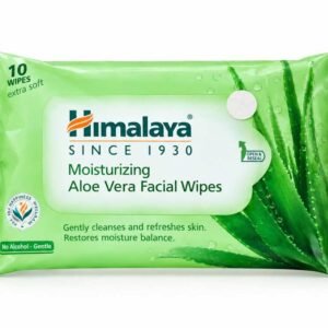 HIMALAYA MOISTURIZING ALOE VERA FACIAL WIPES 10WIPES