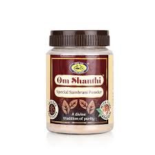 CYCLE OM SHANTHI SPECIAL SAMBRANI POWDER 100G