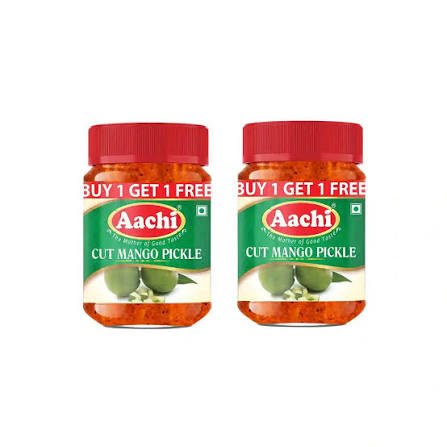 AACHI CUT MANGO PICKLE 200G