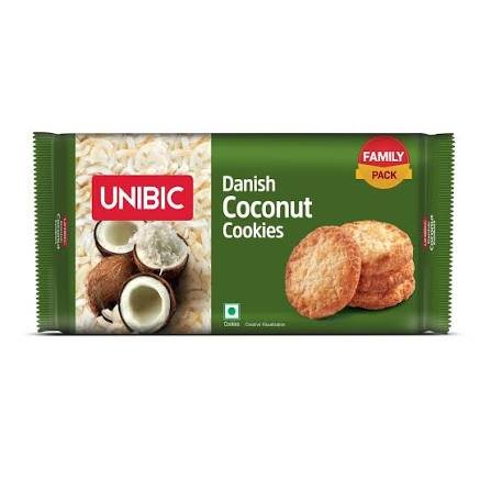 UNIBIC DANISH COCONUT COOKIES 270G