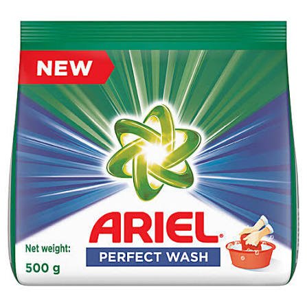 ARIEL PERFECT WASH WASHING POWDER 500G