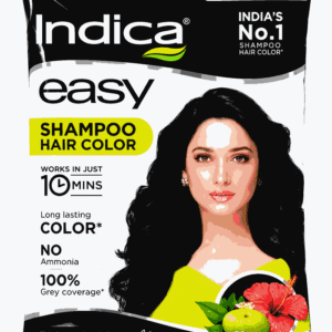INDICA EASY NATURAL BLACK SHAMPOO HAIR COLOR 18ML