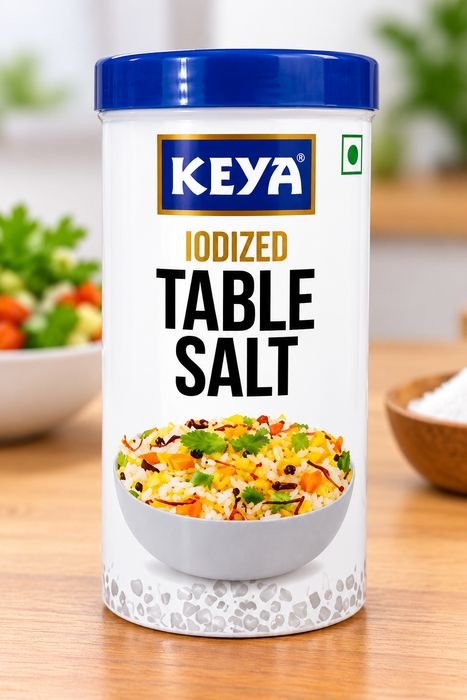 KEYA IODIZED TABLE SALT 200GM
